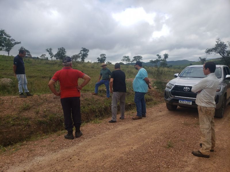Presidente do Sindicato Rural de Bonito visita áreas atendidas pelo projeto Águas de Bonito