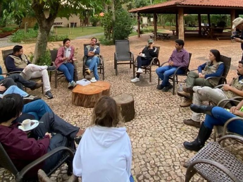 <p><br></p>Reunião com alguns integrantes da WWF-Brasil e União Europeia