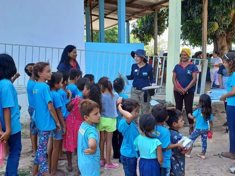 Educação Ambiental no Pantanal: Escola da comunidade Paraguai Mirim