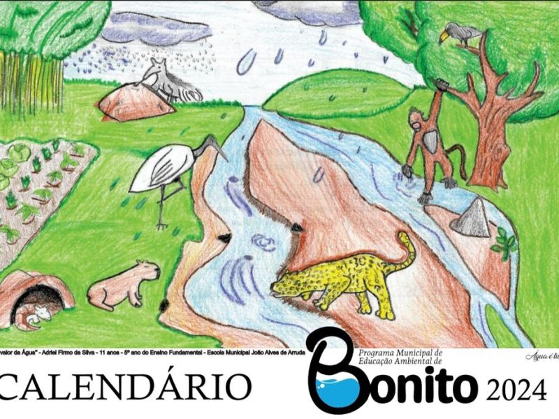 Lançamento do Calendário Ambiental de Bonito 2024