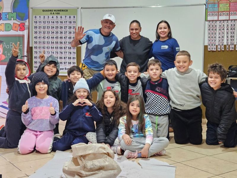 Vivência com alunos do Instituto Educacional Renovo