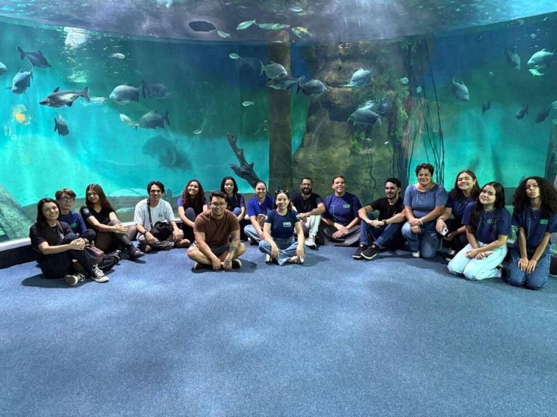 Estudantes vencedores do Concurso Recicla Fashion 2025 visitam o Bioparque Pantanal